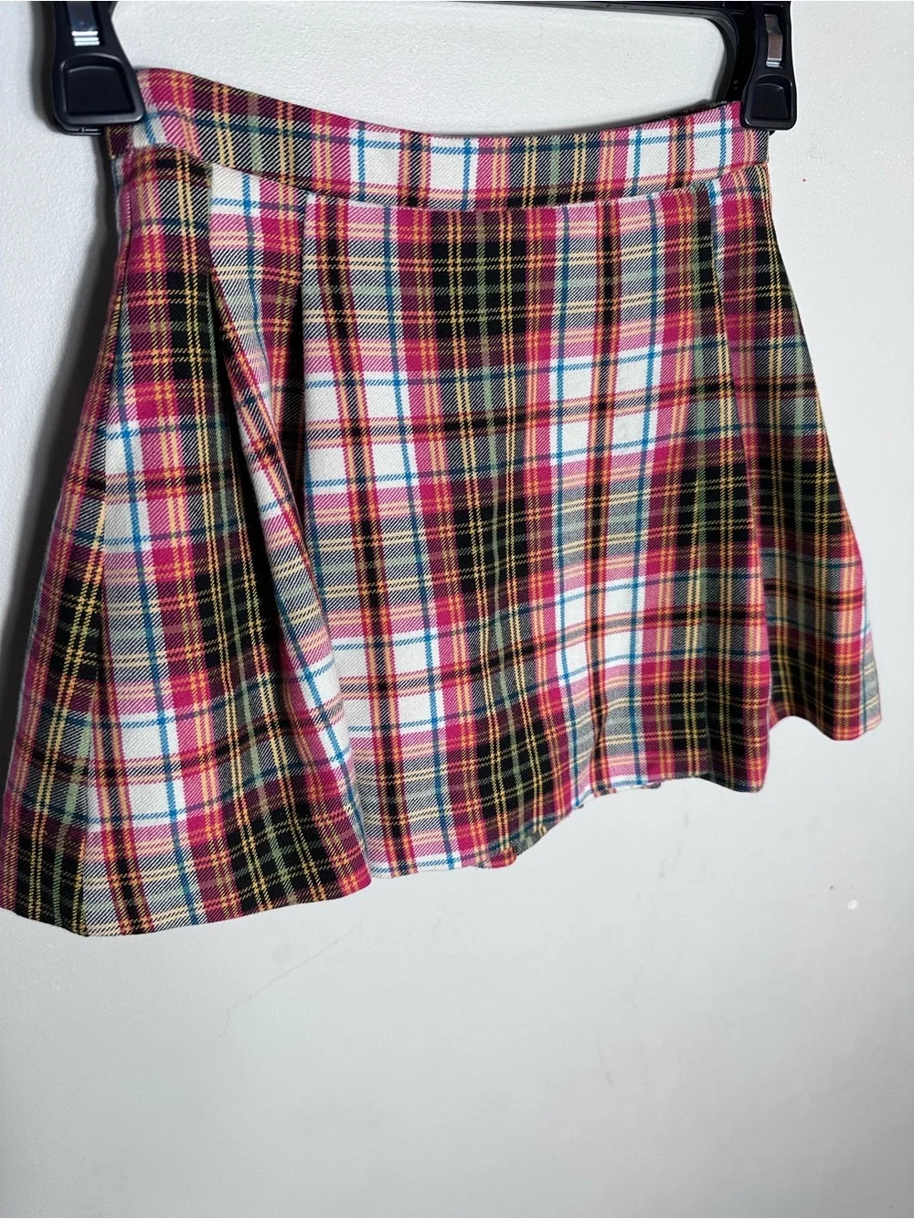 Zara Multi Plaid Pleated Skirt - Kids